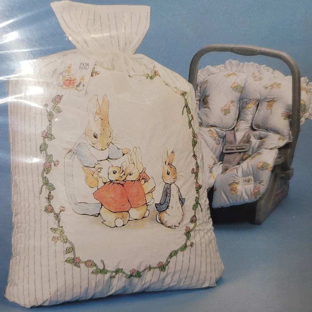 3 CR Gibson‎ Creative Papers Peter Rabbit Giant Gift Bag Kits Baby Shower Gifts